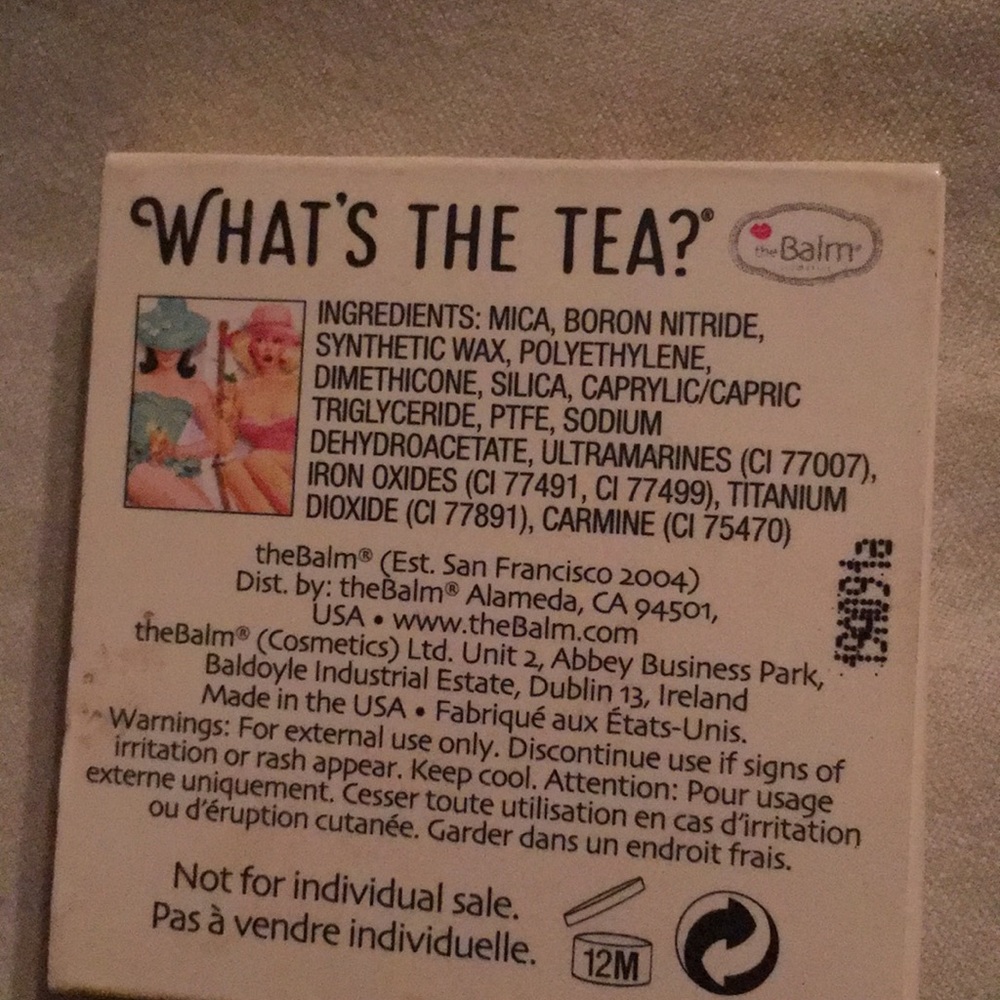 THEBALM COSMETICS Eyeshadow The Rundown - Picture 4 of 4